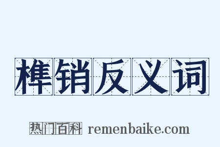 榫销反义词是什么意思的图片